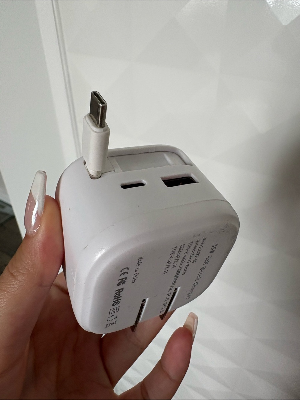 USB-C Charger - Tablet & Phone Power Adapter 3-4ft🐼